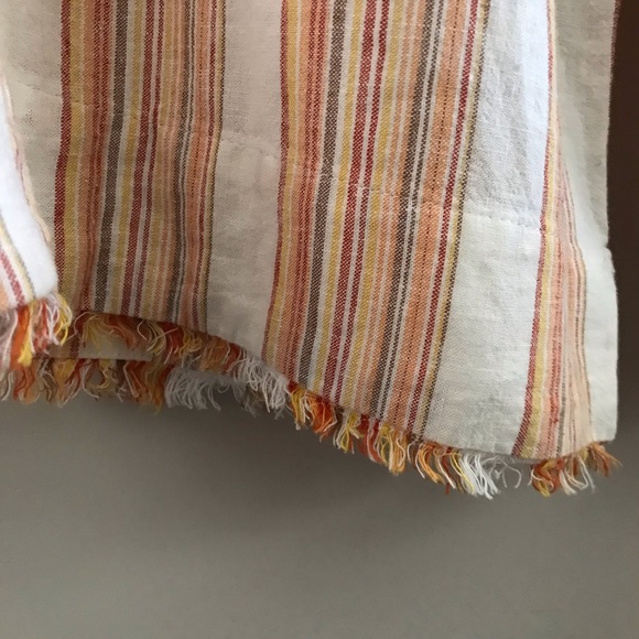 NWT Cloth & Stone | Strapless Frayed Jumpsuit | M - Picture 10 of 11